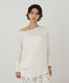 GRACE CONTINENTAL / グレースコンチネンタル カットソー | シルクドルマンスリーブトップ