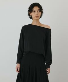 GRACE CONTINENTAL / グレースコンチネンタル カットソー | シルクドルマンスリーブトップ