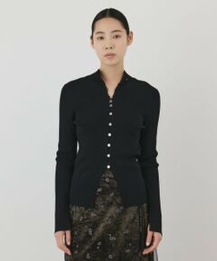 GRACE CONTINENTAL / グレースコンチネンタル ニット・セーター | ボタンリブニットカーディガン