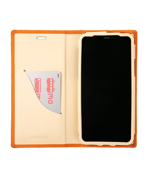 GRAMAS / グラマス モバイルケース | Shrunken Leather Book Case 2019 New iPhone 5.8"/XS/X | 詳細5