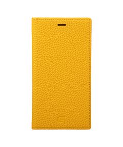 Shrunken-calf Leather Book Case for iPhone XR