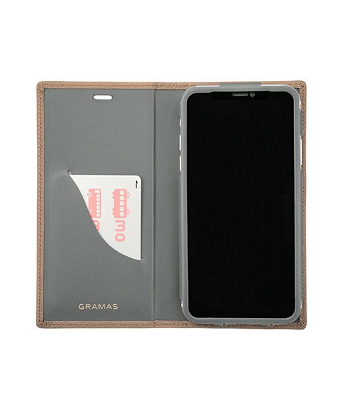 GRAMAS / グラマス モバイルケース | Shrunken-calf Leather Book Case for iPhone XR | 詳細5