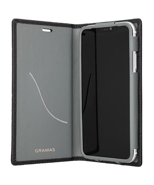 セール】 Shrunken-calf Leather Book Case for iPhone XR （モバイル ...