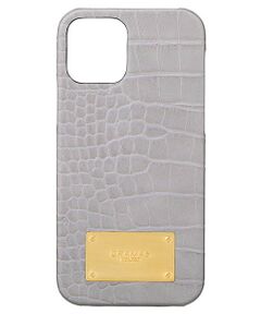 Croco Embossed PU Leather Shell Case for New iPhone 5.4