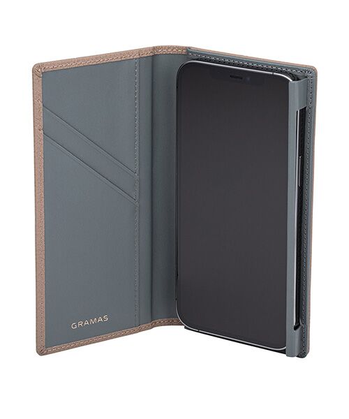 GRAMAS / グラマス モバイルケース | "UNIVERSAL CASE" Shrunken-calf for iPhone & Android | 詳細7