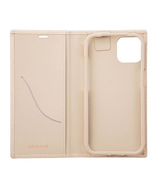 GRAMAS / グラマス モバイルケース | Shrunken-calf Leather Book Case for iPhone 13 | 詳細2