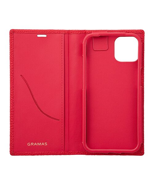GRAMAS / グラマス モバイルケース | Shrunken-calf Leather Book Case for iPhone 13 | 詳細3