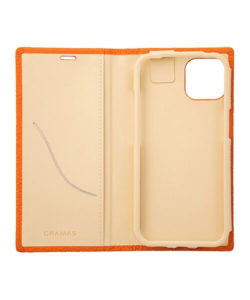 GRAMAS / グラマス モバイルケース | Shrunken-calf Leather Book Case for iPhone 13 | 詳細5