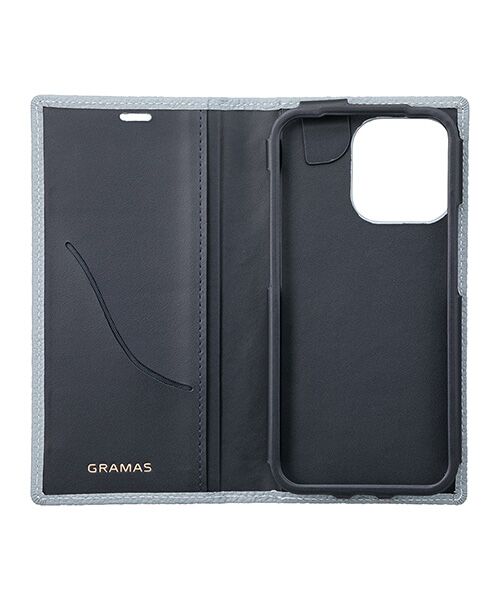 GRAMAS / グラマス モバイルケース | Shrunken-calf Leather Book Case for iPhone 13 | 詳細8