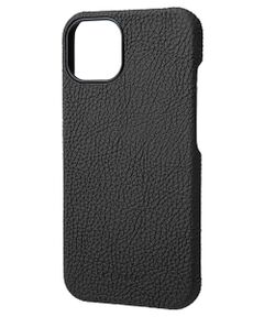 Shrunken-calf Leather Shell Case for iPhone 13 Pro