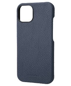 Shrunken-calf Leather Shell Case for iPhone 13 Pro