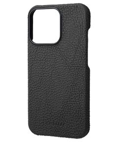 Shrunken-calf Leather Shell Case for iPhone 13 Pro