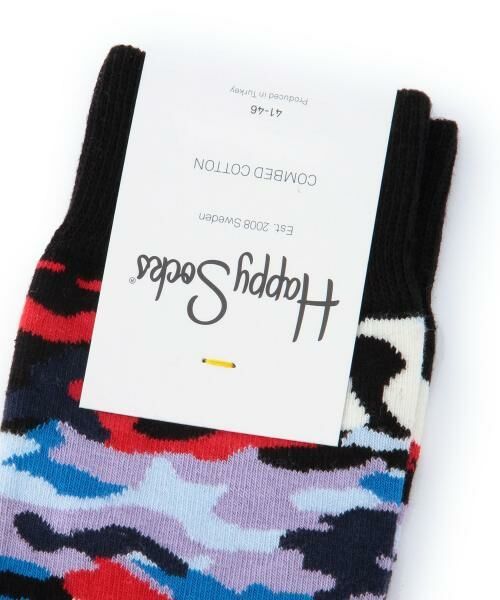 green label relaxing / グリーンレーベル リラクシング ソックス | □[ハッピーソックス]Happy Socks CAMO ソックス | 詳細1