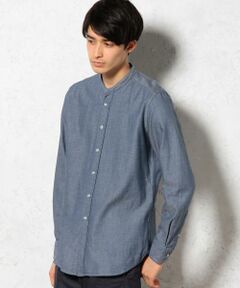 □★[マエストリ フィオレンティーニ]　MAESTRI FIORENTINI INDIGO GEO BAND シャツ