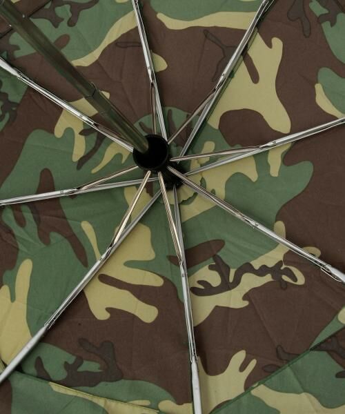 green label relaxing / グリーンレーベル リラクシング 傘 | HUS S/AOC L D.CANOPYCAMO　折りたたみ傘 | 詳細2