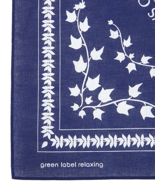 green label relaxing / グリーンレーベル リラクシング バンダナ・スカーフ | II GLR バンダナ | 詳細1