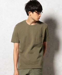 HEAVY/W ポケットTシャツ C/N S/S