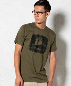 ★[ブルーチップ] BLUE CHIP DEER GREEN/M　Tシャツ