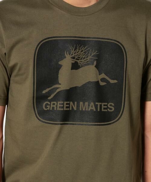 green label relaxing / グリーンレーベル リラクシング カットソー | ★[ブルーチップ] BLUE CHIP DEER GREEN/M　Tシャツ | 詳細10