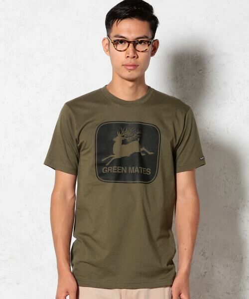 green label relaxing / グリーンレーベル リラクシング カットソー | ★[ブルーチップ] BLUE CHIP DEER GREEN/M　Tシャツ | 詳細2