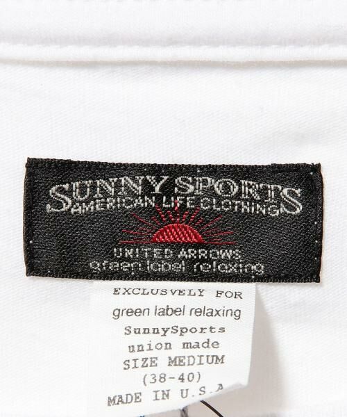 green label relaxing / グリーンレーベル リラクシング カットソー | [サニースポーツ] SUNNY SPORTS SOL GOOD Tシャツ | 詳細9