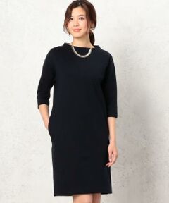 green label relaxing / グリーンレーベル リラクシング ワンピース | KF ストレッチポンチ コクーン ワンピース