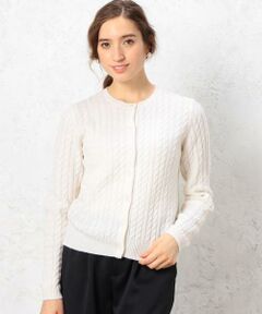 CB W/N CABLE C/N カーディガン