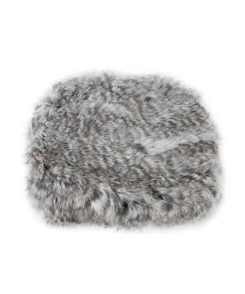 セール】 VINCENT PRADIER FUR キャップ （ニットキャップ）｜green