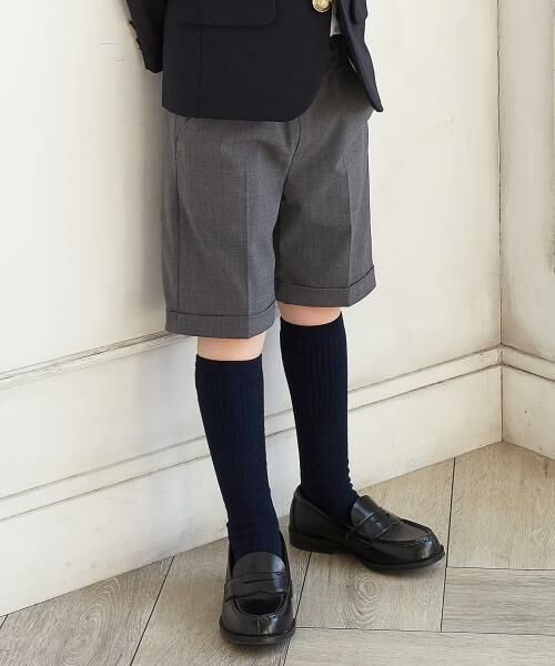 green label relaxing / グリーンレーベル リラクシング ベビー・キッズウエア | 【KIDS】T/W ショート パンツ(MD.GRAY)