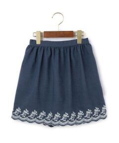 green label relaxing / グリーンレーベル リラクシング ベビー・キッズウエア | 【JUNIOR】スカラップシシュウ キュロット