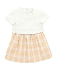 green label relaxing / グリーンレーベル リラクシング ベビー・キッズウエア | ツイード×チェック ワンピース