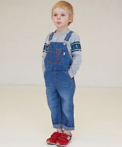 green label relaxing / グリーンレーベル リラクシング ベビー・キッズウエア | デニム サロペット フルレングス