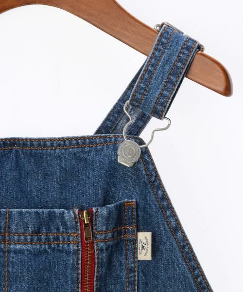 green label relaxing / グリーンレーベル リラクシング ベビー・キッズウエア | デニム サロペット フルレングス | 詳細3