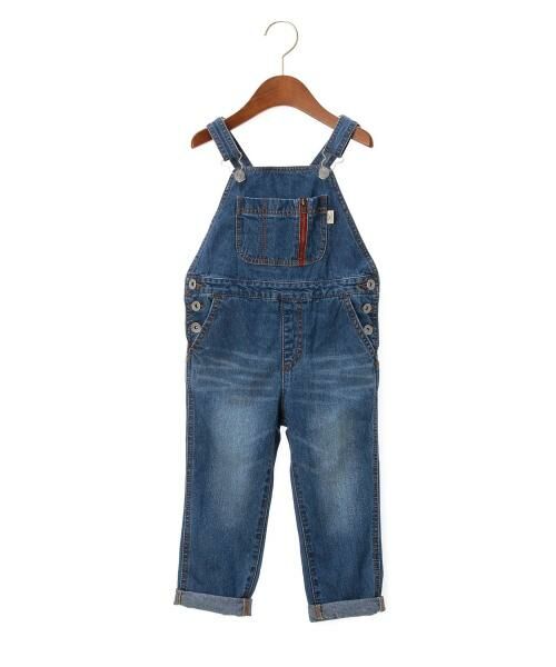 green label relaxing / グリーンレーベル リラクシング ベビー・キッズウエア | デニム サロペット フルレングス | 詳細7