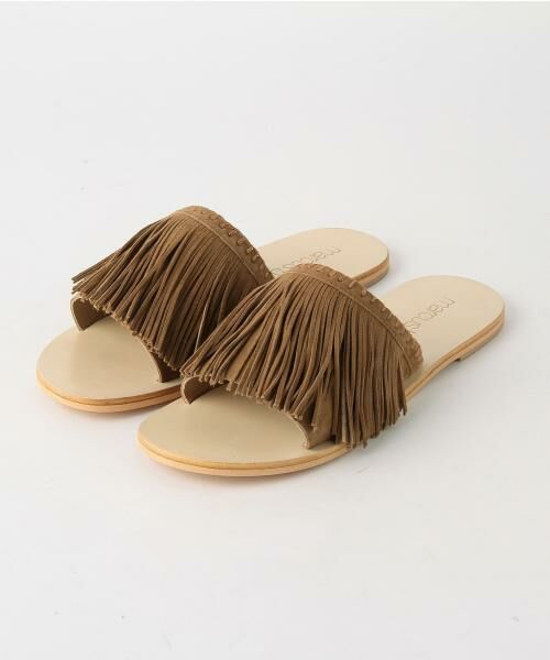 セール Marcus B Kc フリンジサンダル サンダル Green Label Relaxing グリーンレーベル リラクシング ファッション通販 タカシマヤファッションスクエア