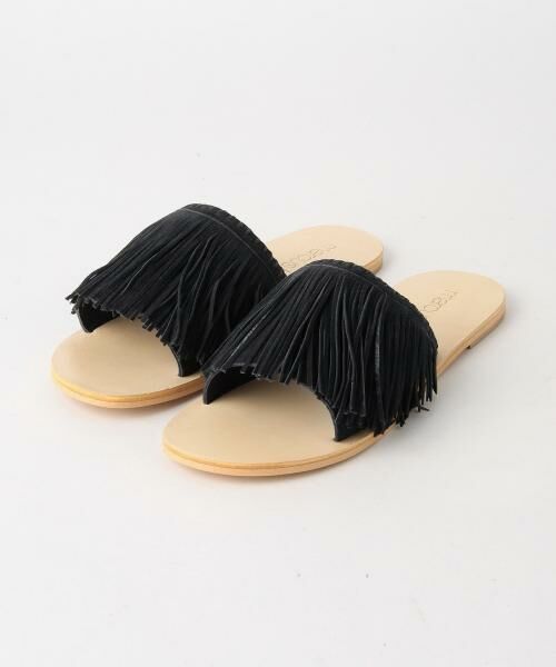 セール Marcus B Kc フリンジサンダル サンダル Green Label Relaxing グリーンレーベル リラクシング ファッション通販 タカシマヤファッションスクエア