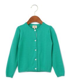 green label relaxing / グリーンレーベル リラクシング ベビー・キッズウエア | 【KIDS】コットン バックタックリボン カーディガン