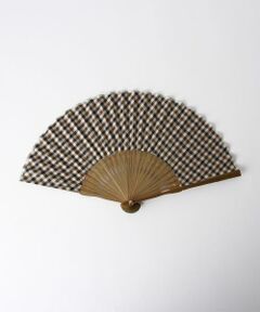 green label relaxing / グリーンレーベル リラクシング その他雑貨 | 扇子 タータンチェック