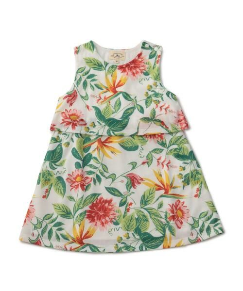 セール Baby ボタニカルプリント ワンピース ベビー キッズウエア Green Label Relaxing グリーンレーベル リラクシング ファッション通販 タカシマヤファッションスクエア