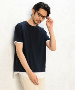 BC FAKE SHIRT/LYRD CN SS Tシャツ