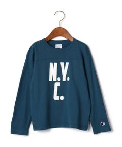 green label relaxing / グリーンレーベル リラクシング ベビー・キッズウエア | 【JUNIOR】Chmpion(チャンピオン) キリカエマイアミプリント ロングスリーブ