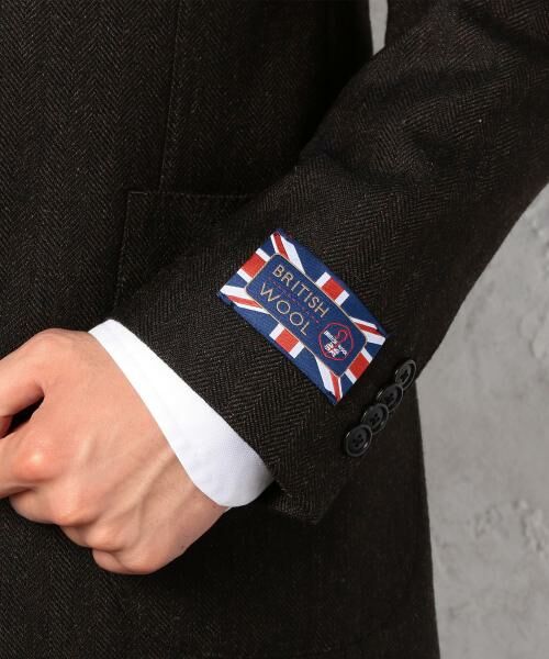 セール】 BRITISH/W HB JM NT 2PP ジャケット （テーラードジャケット