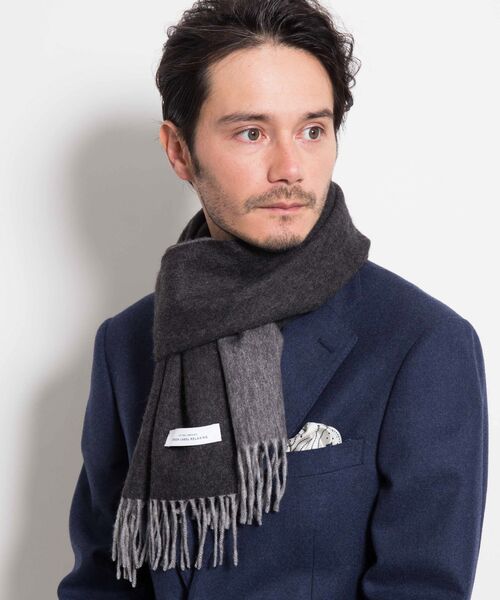 エルメス カシミヤ マフラー メンズ Ville Du Muy