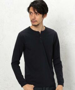 BC SLD HENLEY L/SL カットソー