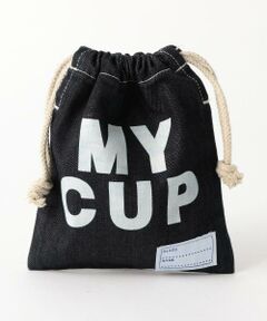 WEB限定【LEE(リー)】Drawstring プリントバッグS