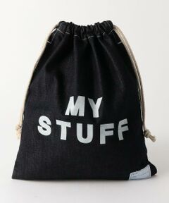 WEB限定【LEE(リー)】Drawstring プリントバッグM