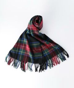 green label relaxing / グリーンレーベル リラクシング マフラー・ショール・スヌード・ストール | CB ウールチェックストール2