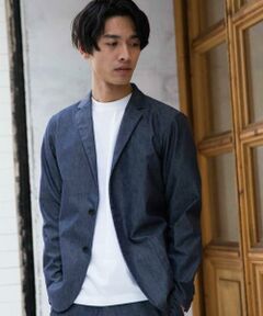 ■一押しのカジュアルジャケット<br><br>定番のシャツジャケットを春用にデザインしました。<br>カーディガン感覚で着用できるラフなジャケット。<br>素材には春らしいインディゴの様な色味を意識した生地を使用。<br>気軽に羽織れてきちんとジャケットに見える一押しのアイテムです。<br>同素材のパンツの展開もあるので、セットアップとしての着用もおすすめです。<br><br>同素材のパンツは下記商品名で検索して下さい。<br>パンツ：KC DENIMLIKE イージーパンツ<br><br>コバルトのメイン画像モデル：身長178 B88 W72 H86　着用サイズ：M<br>ネイビーのメイン画像モデル：身長178 B88 W72 H86　着用サイズ：M<br>商品の詳細ディテール画像モデル：身長185 B90 W76 H91　着用サイズ：M<br><br><font color=purple>店舗へお問い合わせの際は、全国のgreen label relaxing 各店舗まで下記の品名/品番をお申し付け下さい。<br>品名：KC DENIMLIKE JARDIGAN 品番：3222-186-2143</font>