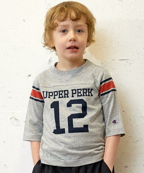 セール Kids 別注 Champion チャンピオン フットボールtシャツ 7sl ベビー キッズウエア Green Label Relaxing グリーンレーベル リラクシング ファッション通販 タカシマヤファッションスクエア