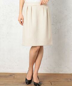green label relaxing / グリーンレーベル リラクシング ミニ・ひざ丈スカート | GB TWD S/フリンジ スカート -Ｊ